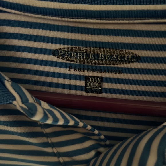 Large like new pebble beach performance polo - Picture 3 of 4